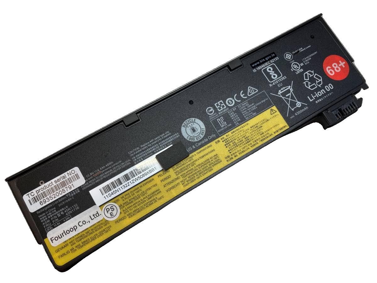 【純正】45n1134 11.1V 48Wh lenovo ノート PC ノートパソコン 純正 バッテリー 電池