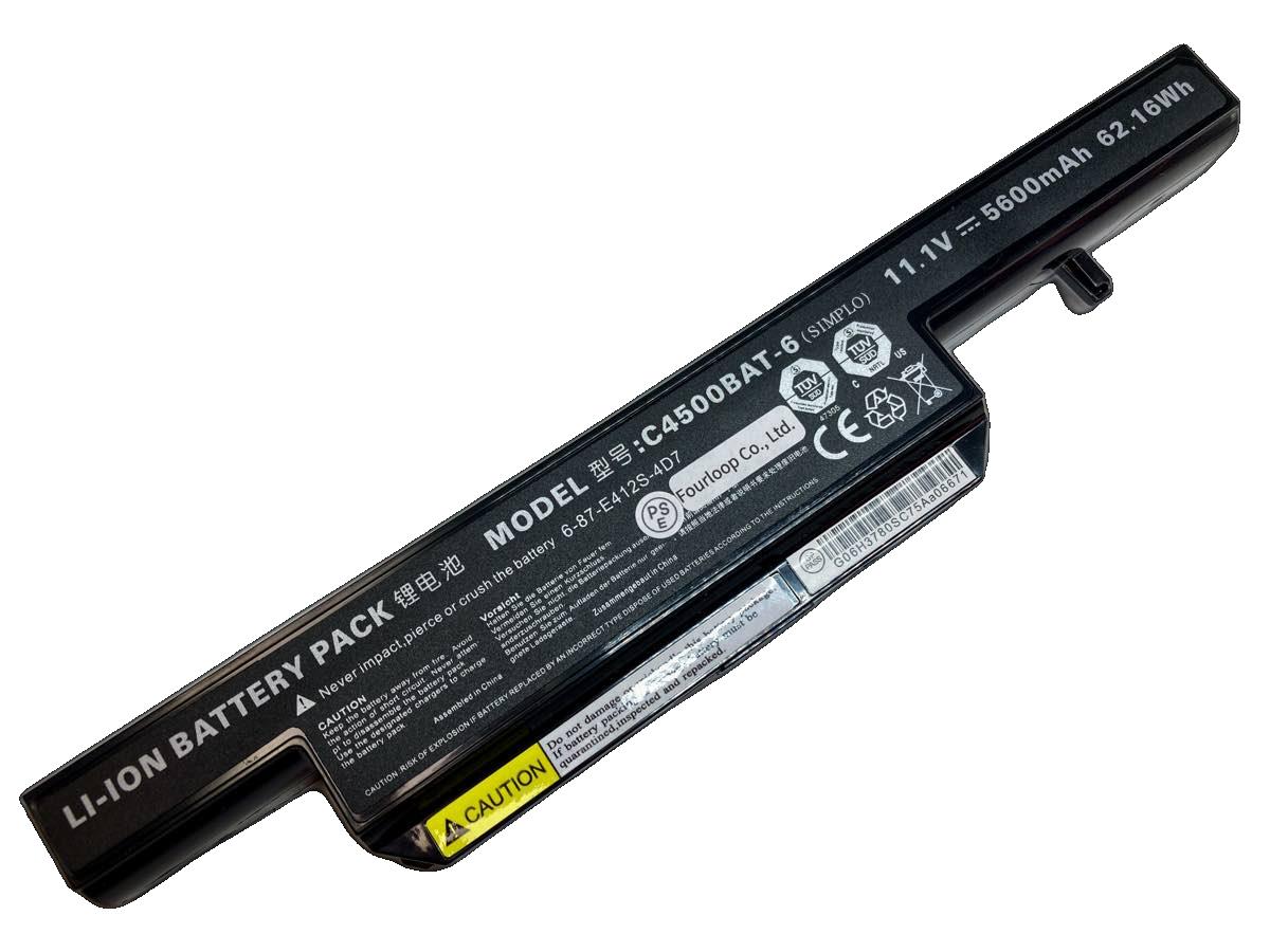 【純正】W255eu 11.1V 62.16Wh clevo ノート PC ノートパソコン 純正 バッテリー 電池