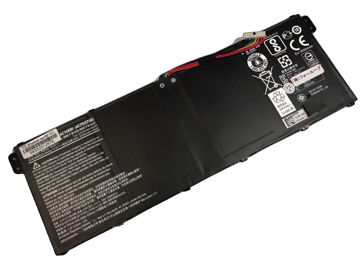 純正品｜安全・安心のノートPC用バッテリー ■ 商品仕様 商品名Swift 3 sf314-55-58p9 15.2V 48Wh acer ノート PC パソコン 純正 バッテリー 電池 電圧15.2V 容量3220mAh (48Wh) タイプリチウムイオン 対応機種Acer swift 3 sf314-55-58p9 色黒 種別純正品 保証期間3ヶ月保証 届出事業者名株式会社フォーループ PSマークの種類丸型PSE ■ 純正バッテリーを選ぶ理由 長寿命 ― 高品質セルを使用しているため、サイクル寿命が長く、長期安定使用が可能 高い適合性 ― 互換性トラブルがほとんどなく、安心して使用できる 優れた安全性 ― 発火・膨張などのリスクが低く、安全に使い続けられる ■ 配送について 配送：佐川急便（全品送料無料） 発送：こちらの商品は海外から取り寄せるため、入荷までに2～3週間前後かかります。 ■ ご注文前にご確認ください 会社概要、お買い物ガイドは事前了解事項となりますので、ご注文前に必ずお読みください。 適合にご不安がある場合は、当店にてお調べいたしますので、ぜひお気軽にお問い合わせください。 お使いのバッテリーの型番が確認できる画像を添付いただけますと、確実なご案内が可能です。 お問い合わせはこちら