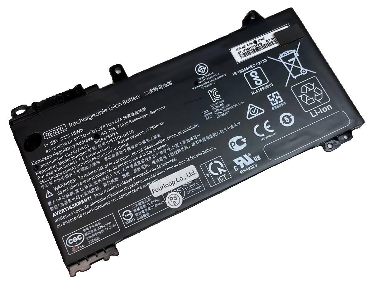 【純正】Probook 440 g6-6fu34lt 11.55V 45Wh hp ノート PC ノートパソコン 純正 交換バッテリー 1