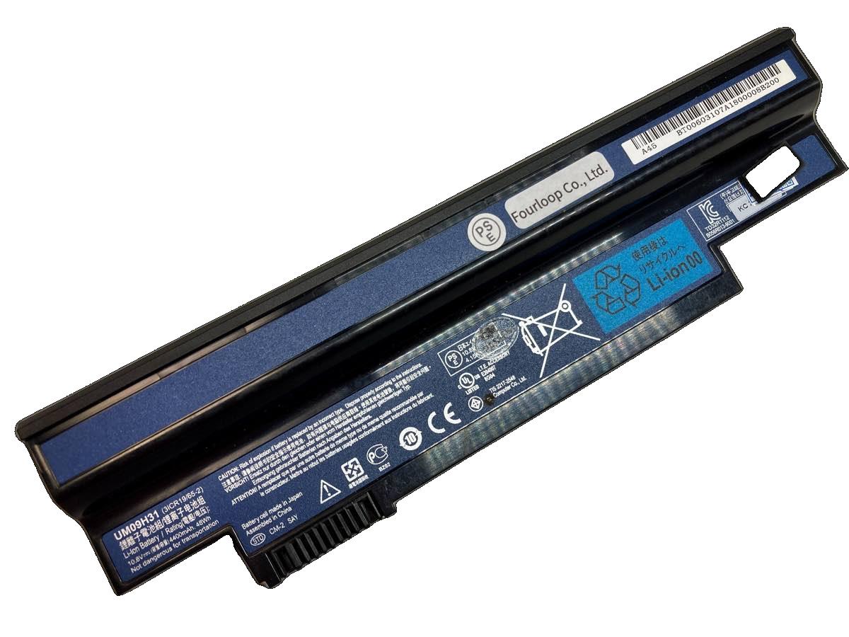 【純正】Aspire one 532h-2406 10.8V 48Wh Acer