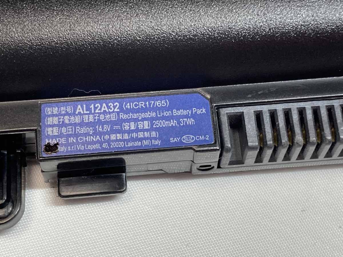 【純正】Aspire v5-471p-6605 14.8V 37Wh acer ノート PC ノートパソコン 純正 バッテリー 電池