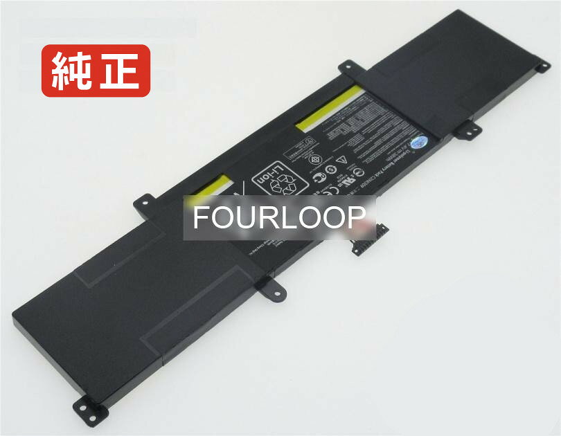 純正品｜安全・安心のノートPC用バッテリー ■ 商品仕様 商品名Viewbook s301lp-c1031h 7.4V 38Wh asus ノート PC パソコン 純正 バッテリー 電池 電圧7.4V 容量5135mAh (38Wh) タイプリチウムポリマー 対応機種Asus viewbook s301lp-c1031h 色黒 種別純正品 保証期間3ヶ月保証 届出事業者名株式会社フォーループ PSマークの種類丸型PSE ■ 純正バッテリーを選ぶ理由 長寿命 ― 高品質セルを使用しているため、サイクル寿命が長く、長期安定使用が可能 高い適合性 ― 互換性トラブルがほとんどなく、安心して使用できる 優れた安全性 ― 発火・膨張などのリスクが低く、安全に使い続けられる ■ 配送について 配送：佐川急便（全品送料無料） 発送：こちらの商品は海外から取り寄せるため、入荷までに2～3週間前後かかります。 ■ ご注文前にご確認ください 会社概要、お買い物ガイドは事前了解事項となりますので、ご注文前に必ずお読みください。 適合にご不安がある場合は、当店にてお調べいたしますので、ぜひお気軽にお問い合わせください。 お使いのバッテリーの型番が確認できる画像を添付いただけますと、確実なご案内が可能です。 お問い合わせはこちら