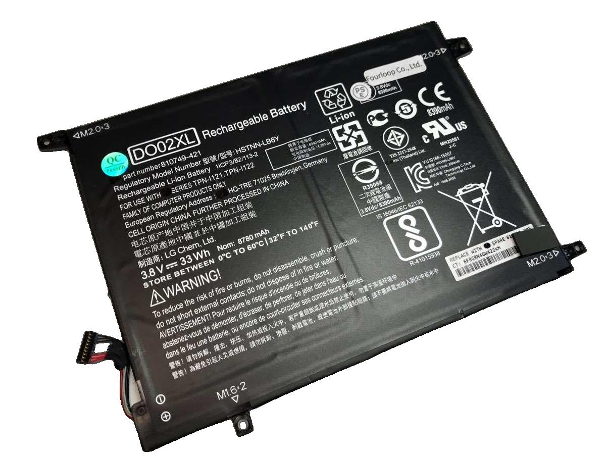 【純正】Pavilion x2 10-n102nia 3.8V 33Wh hp ノート PC ノートパソコン 純正 バッテリー 電池