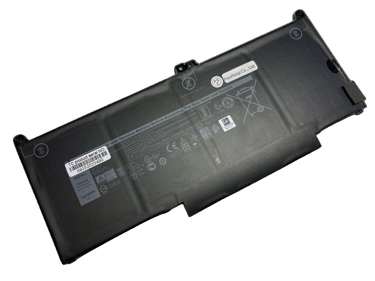 【純正】Latitude 7400 mw4xv 7.6V 60Wh dell ノート PC ノートパソコン 純正 バッテリー 電池