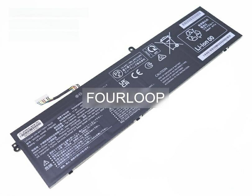【純正】Fmvnbp254 15.44V 68.3Wh fujitsu ノート PC ノートパソコン 純正 バッテリー 電池