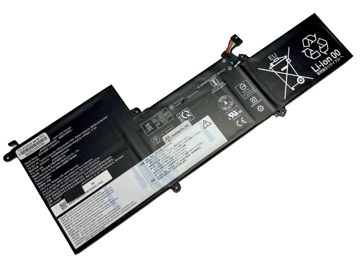 Yoga slim 7 14iil05 82a1003rta 15.36V 60.7Wh lenovo ノート PC ノートパソコン 純正 交換バッテリー