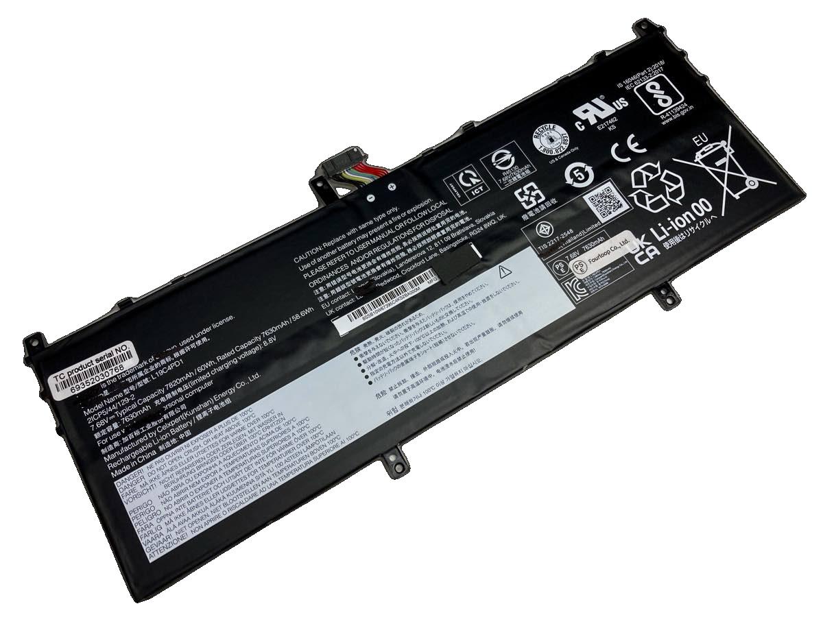 【純正】Yoga 6 13alc6 82nd001aax 7.68V 60Wh lenovo ノート PC ノートパソコン 純正 交換バッテリー