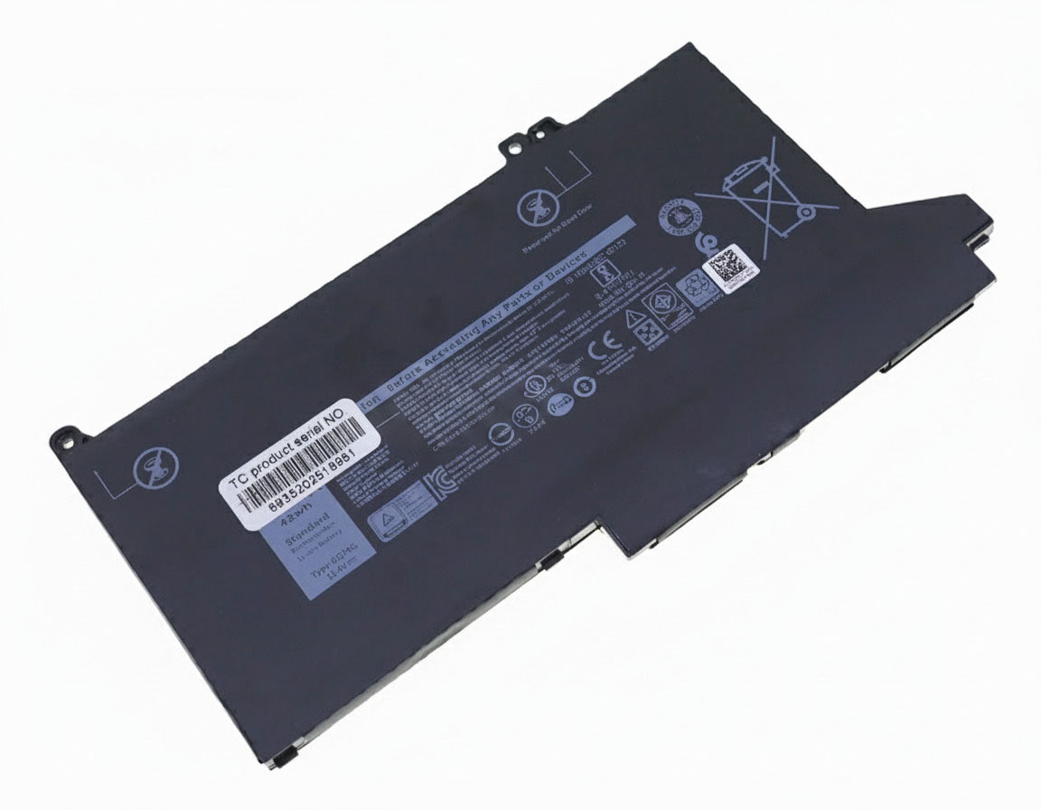 純正品｜安全・安心のノートPC用バッテリー ■ 商品仕様 商品名Latitude 7300 11.4V 42Wh dell ノート PC パソコン 純正 バッテリー 電池 電圧11.4V 容量3600mAh (42Wh) タイプリチウムイオン 対応機種Dell latitude 7300 色黒 種別純正品 保証期間3ヶ月保証 届出事業者名株式会社フォーループ PSマークの種類丸型PSE ■ 純正バッテリーを選ぶ理由 長寿命 ― 高品質セルを使用しているため、サイクル寿命が長く、長期安定使用が可能 高い適合性 ― 互換性トラブルがほとんどなく、安心して使用できる 優れた安全性 ― 発火・膨張などのリスクが低く、安全に使い続けられる ■ 配送について 配送：佐川急便（全品送料無料） 発送：こちらの商品は海外から取り寄せるため、入荷までに2～3週間前後かかります。 ■ ご注文前にご確認ください 会社概要、お買い物ガイドは事前了解事項となりますので、ご注文前に必ずお読みください。 適合にご不安がある場合は、当店にてお調べいたしますので、ぜひお気軽にお問い合わせください。 お使いのバッテリーの型番が確認できる画像を添付いただけますと、確実なご案内が可能です。 お問い合わせはこちら