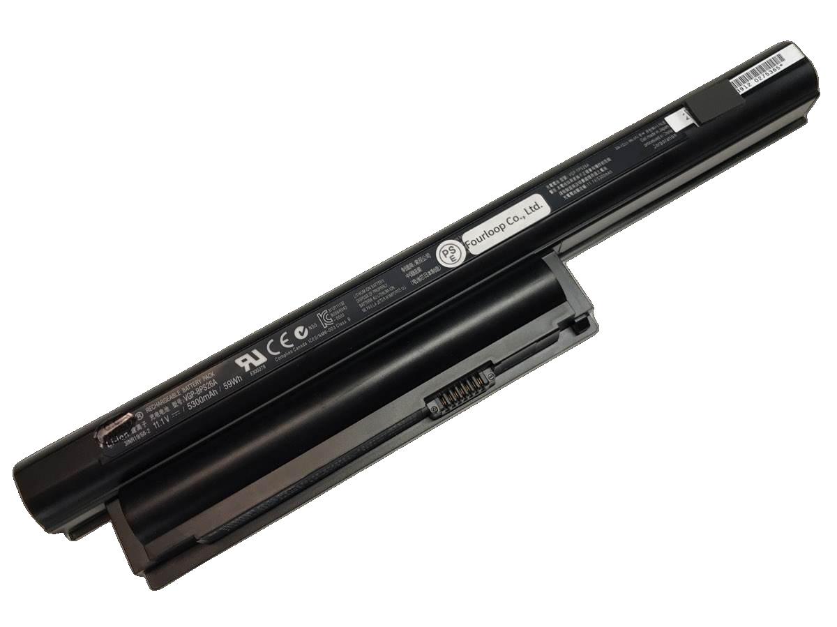 純正品｜安全・安心のノートPC用バッテリー ■ 商品仕様 商品名Vpc-ej1m9e 10.8V 44Wh sony ノート PC パソコン 純正 バッテリー 電池 電圧10.8V 容量4000mAh (44Wh) タイプリチウムイオン 対応機種Sony vpc-ej1m9e 色黒 種別純正品 保証期間3ヶ月保証 届出事業者名株式会社フォーループ PSマークの種類丸型PSE ■ 純正バッテリーを選ぶ理由 長寿命 ― 高品質セルを使用しているため、サイクル寿命が長く、長期安定使用が可能 高い適合性 ― 互換性トラブルがほとんどなく、安心して使用できる 優れた安全性 ― 発火・膨張などのリスクが低く、安全に使い続けられる ■ 配送について 配送：佐川急便（全品送料無料） 発送：こちらの商品は海外から取り寄せるため、入荷までに2～3週間前後かかります。 ■ ご注文前にご確認ください 会社概要、お買い物ガイドは事前了解事項となりますので、ご注文前に必ずお読みください。 適合にご不安がある場合は、当店にてお調べいたしますので、ぜひお気軽にお問い合わせください。 お使いのバッテリーの型番が確認できる画像を添付いただけますと、確実なご案内が可能です。 お問い合わせはこちら