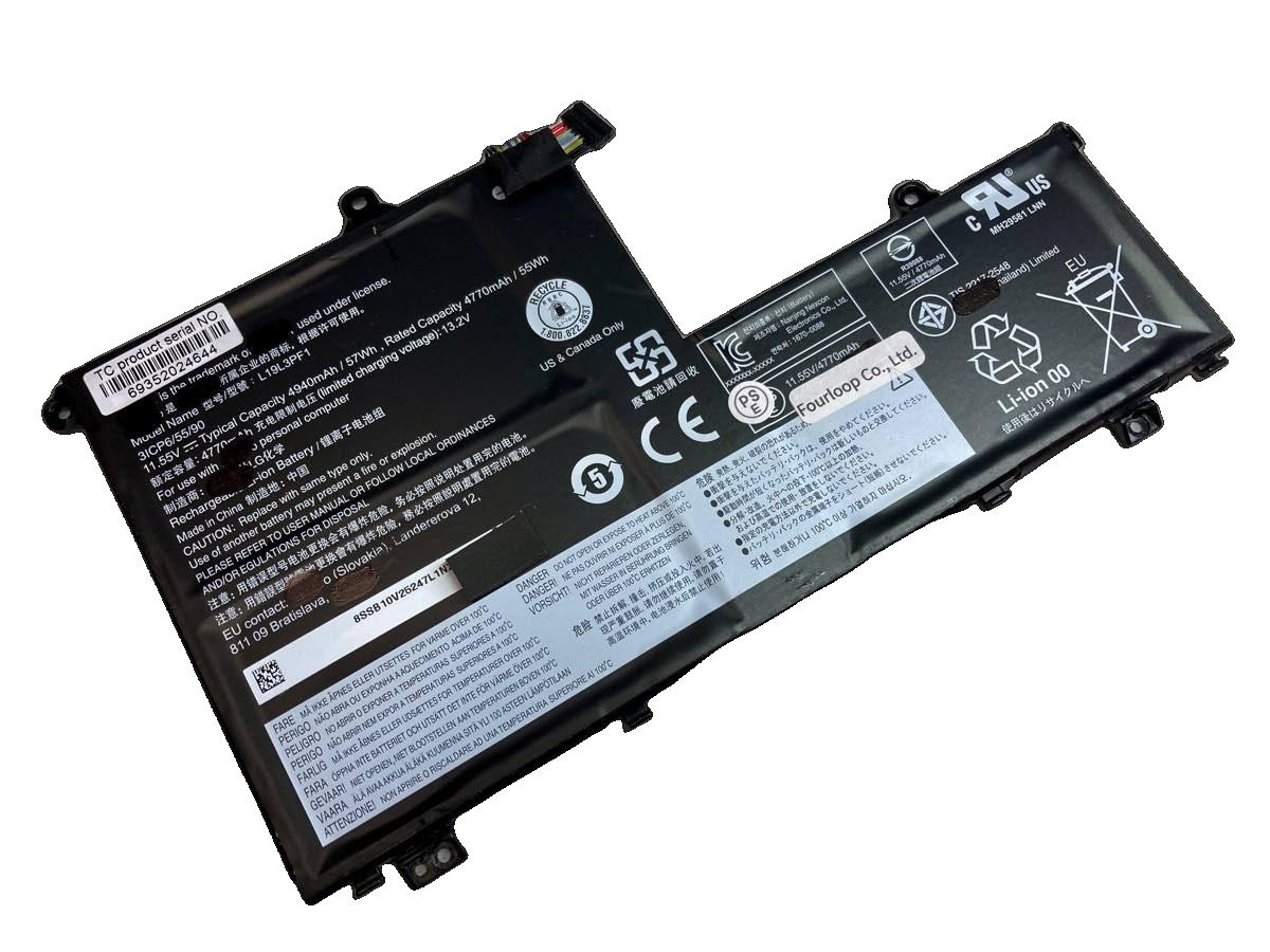【純正】Thinkbook 15 iil 20sm00cyds 11.55V 57Wh lenovo ノート PC ノートパソコン 純正 交換バッテリー