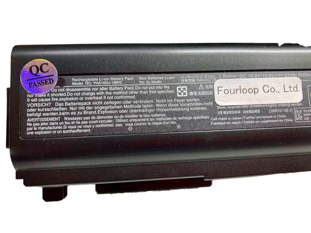 純正 Portege r30-a-15d 10.8V 93Wh toshiba ノート PC ノートパソコン バッテリー 電池 auc-kobefm-17310461 バッテリーショップ FULL CHARGE サンプル画像3