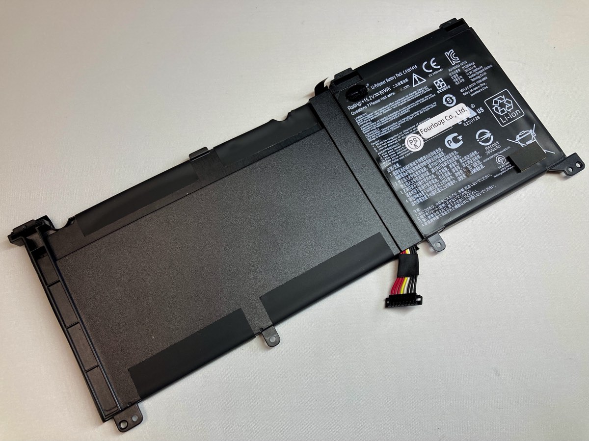 【純正】Zenbook ux501lw 15.2V 60Wh asus ノート PC ノートパソコン 純正 バッテリー 電池
