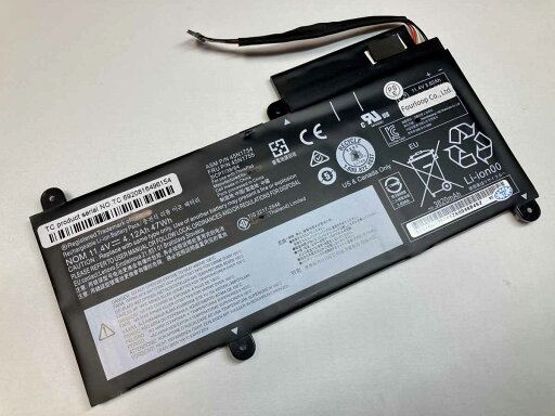 【純正】45n1755fru 11.1V 47Wh lenovo ノート PC ノートパソコン 純正 バッテリー 電池 【純正】45n1755fru 11.1V 47Wh lenovo ノート PC ノートパソコン 純正 バッテリー 電池