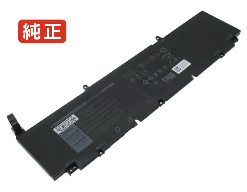 【純正】Xps 17 9710-9xmhg 11.4V 97Wh dell ノート PC ノートパソコン 純正 バッテリー 電池
