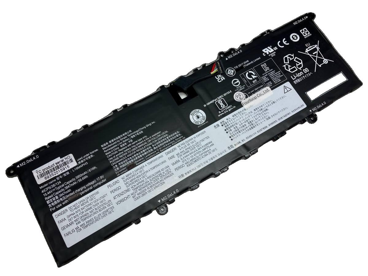【純正】Yoga slim 7 pro 14ach5 82ms00d5mj 15.44V 61Wh lenovo ノート PC ノートパソコン 純正 交換バッテリー