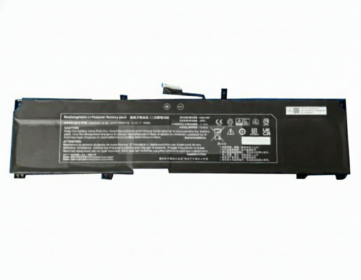 【純正】Key 18 pro m25 rtx 5090 15.2V 98Wh schenker ノートPC 交換用バッテリー 電池パック