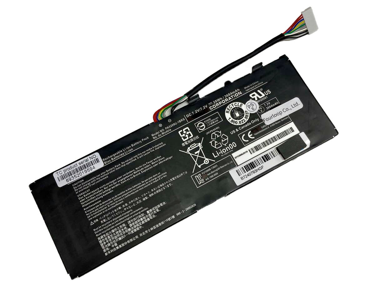 【純正】Pskv7a-00p00p 7.2V 28Wh toshiba ノート PC ノートパソコン 純正 バッテリー 電池