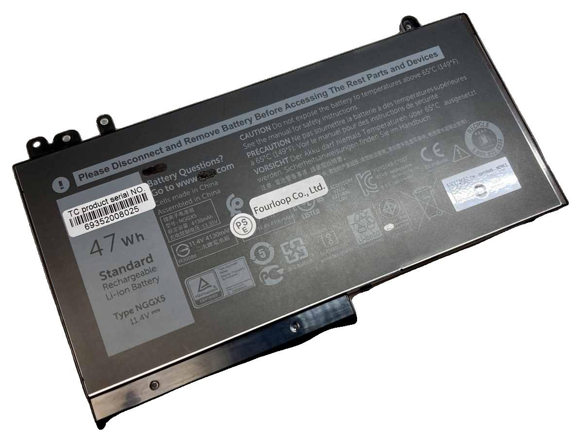 【純正】Latitude e5270 11.4V 47Wh dell ノート PC ノートパソコン 純正 バッテリー 電池
