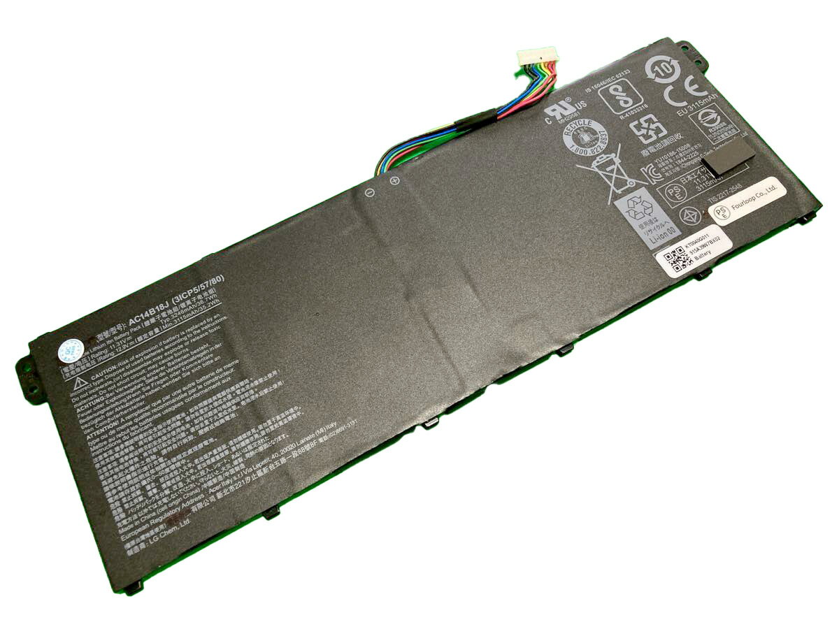 【純正】Aspire es1-711 11.4V 36Wh acer ノート PC ノートパソコン 純正 バッテリー 電池