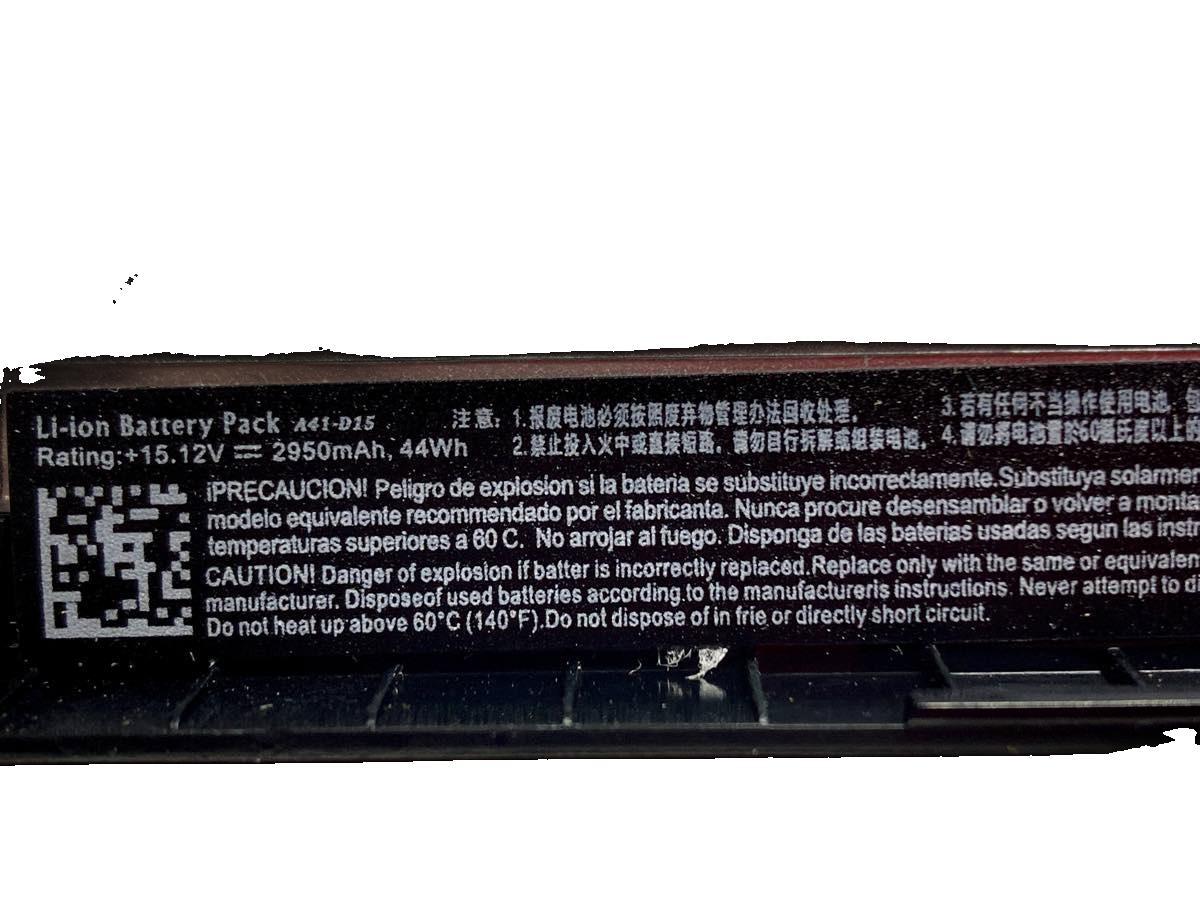 【純正】Md99138 15.12V 44Wh medion ノート PC ノートパソコン 純正 バッテリー 電池