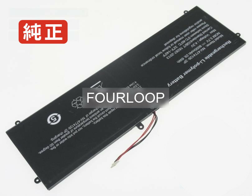 Zl4776127-2s 3.7V 29.6Wh rtdpart ノート PC パソコン 純正 バッテリー 電池電圧3.7V容量8000mAh (29.6Wh)タイプリチウムポリマー対応機種Rtdpart zl4776127-2s色黒種別純...