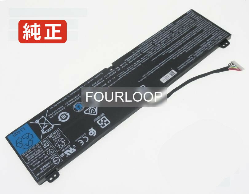 Predator triton 17x ptx17-71-97ew 15.2V 99.98Wh acer ノート PC パソコン 純正 バッテリー 電池電圧15.2V容量6578mAh (99.98Wh)タイプリチウムポリマー対応機種Acer predator triton 17x ptx17-71-97ew色黒種別純正品保証期間3ヶ月届出事業者名株式会社フォーループPSマークの種類PSEこちらの商品は海外から取り寄せるため、入荷までに2〜3週間前後かかります。全て事前了解事項となりますので、会社概要、お買い物ガイドはご注文前に必ずお読みください。