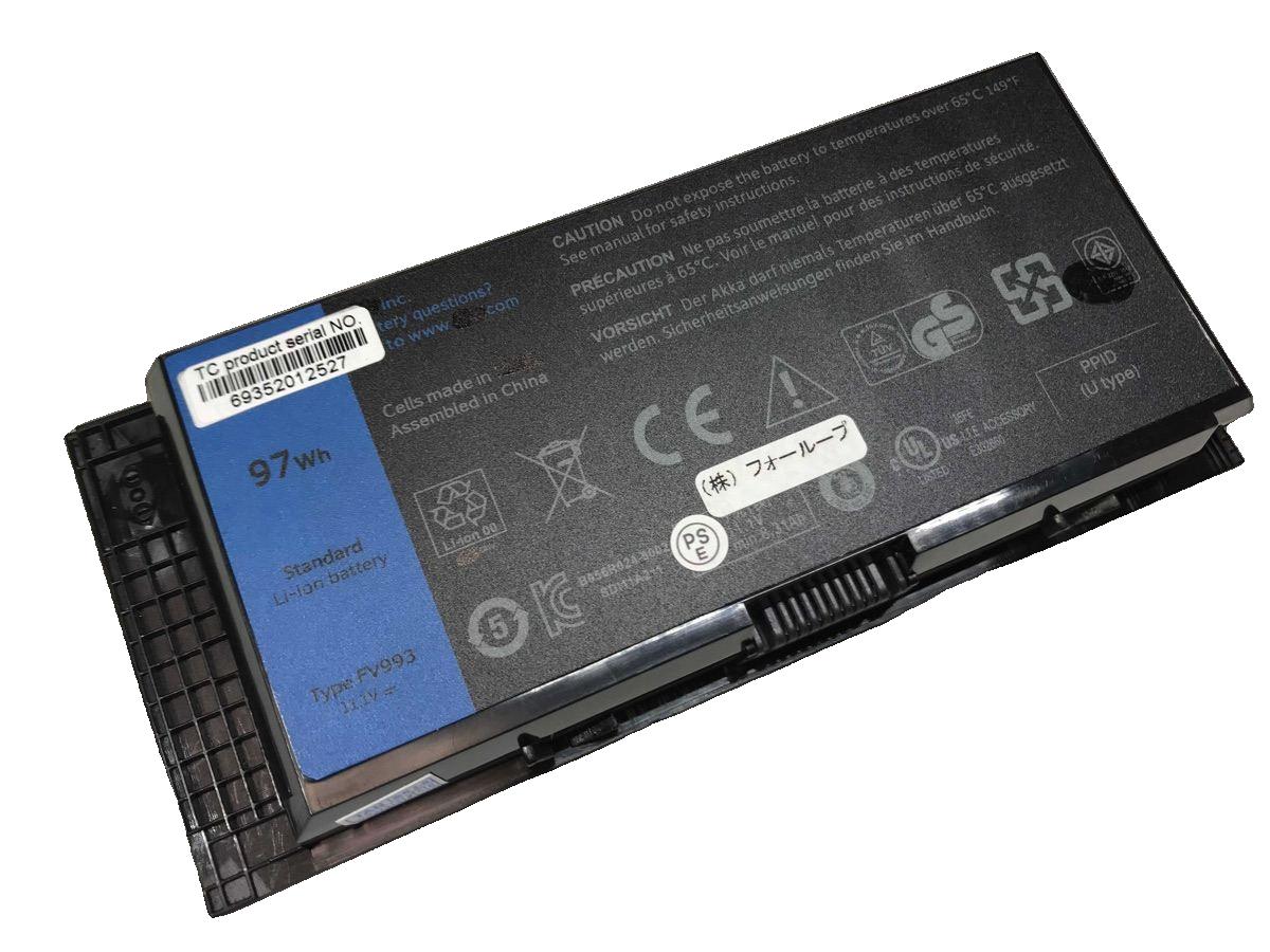 【純正】Precision m6800 11.1V 97Wh DELL デル ノート PC ノートパソコン 純正 交換バッテリー