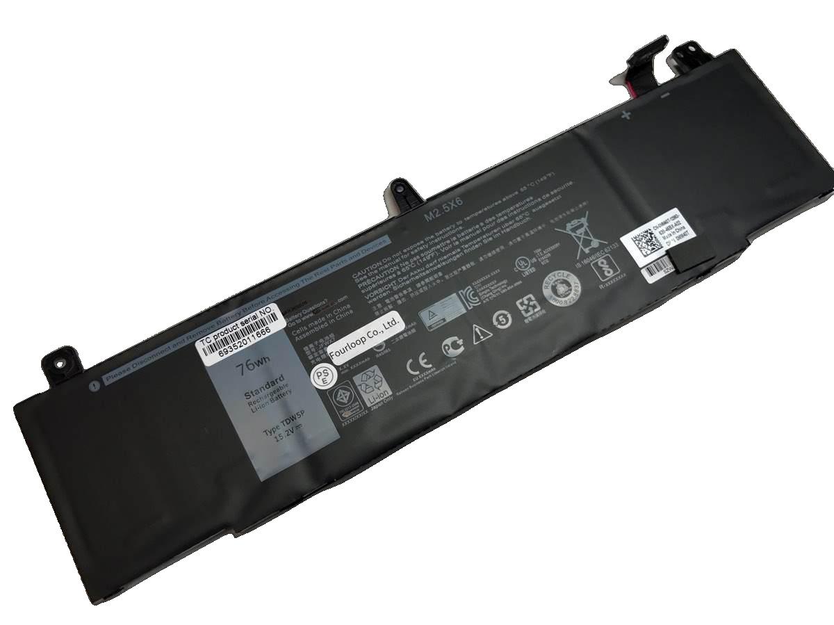 【純正】Alw13ed-1608 15.2V 76Wh DELL デル ノート PC ノートパソコン 純正 交換バッテリー