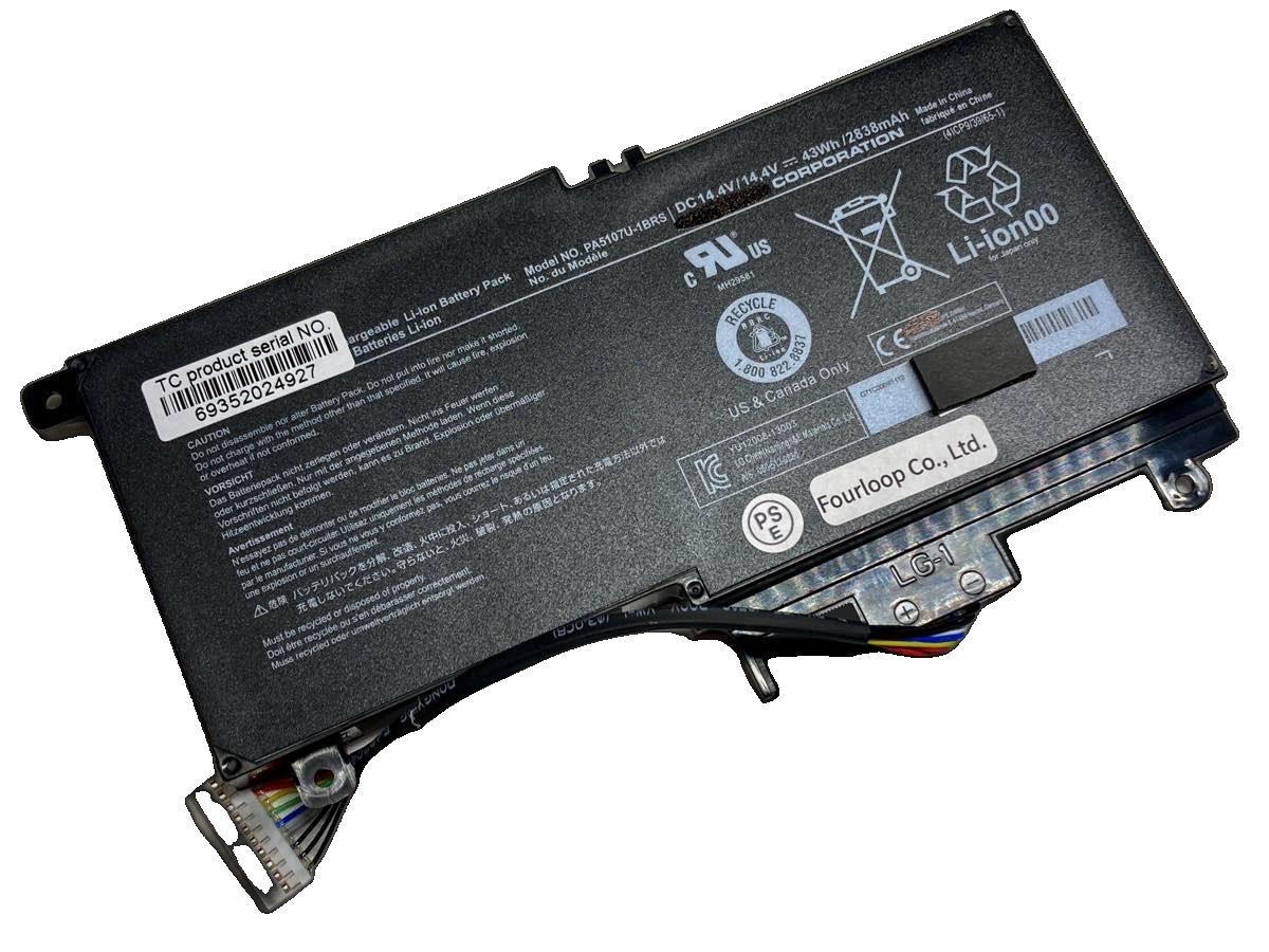 【純正】Pspmha-1c00l 14.4V 43Wh TOSHIBA 東芝 ノート PC ノートパソコン 純正 交換バッテリー