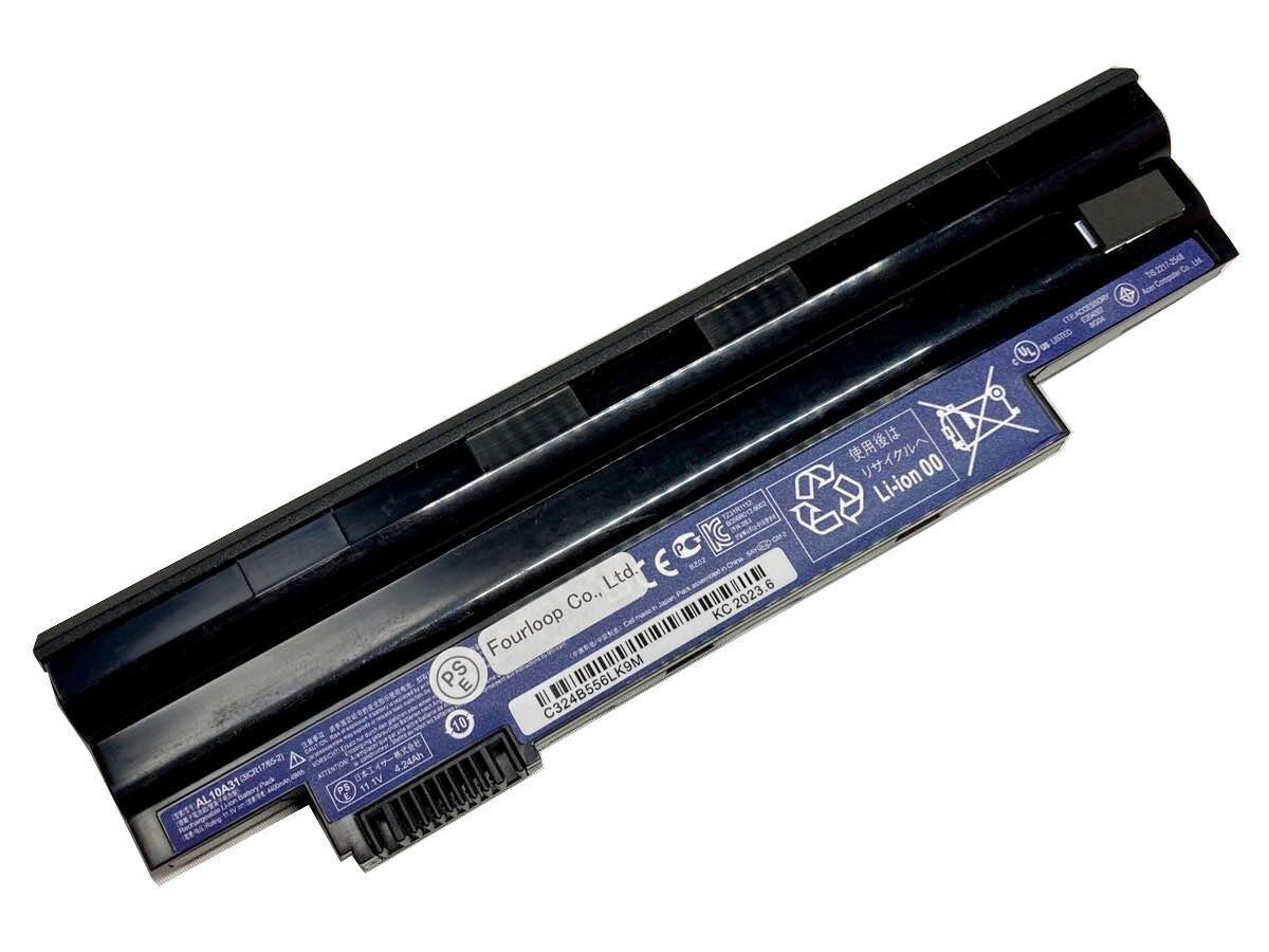 【純正】Aspire one d257 11.1V 49Wh acer ノート PC ノートパソコン 純正 バッテリー 電池