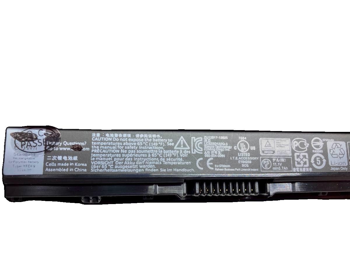 純正 P47g002 11.1V 65Wh dell デル ノートパソコン 交換用バッテリー 充電池 auc-kobefm-21532418 バッテリーショップ FULL CHARGE サンプル画像2