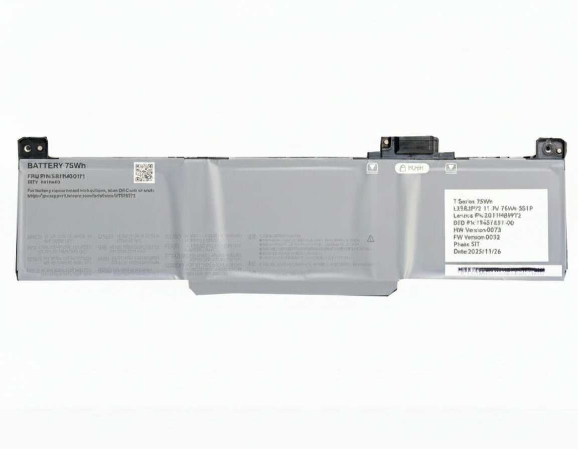 【純正】L25l3p72 11.7V 75Wh lenovo レノボ ノートPC 交換用バッテリー 電池パック