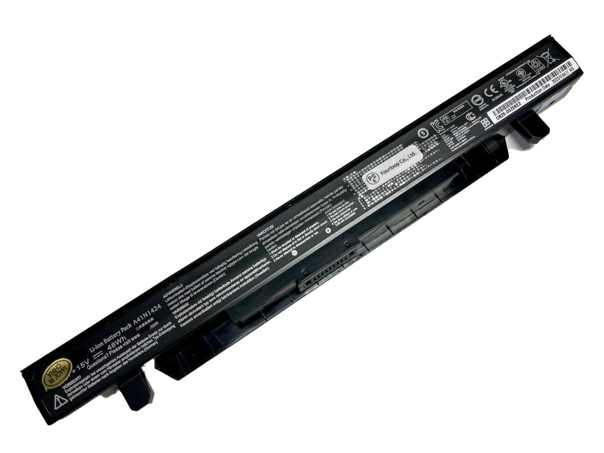 【純正】Rog gl552vx-dm076t 14.4V 48Wh asus ノート PC ノートパソコン 純正 バッテリー 電池