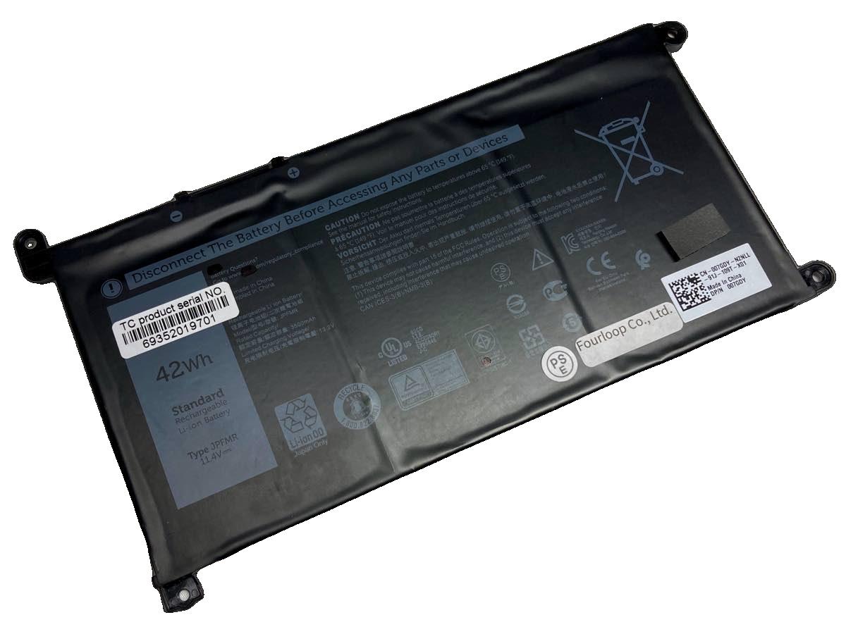 【純正】65n6h 11.4V 42Wh dell ノート PC ノートパソコン 純正 バッテリー 電池