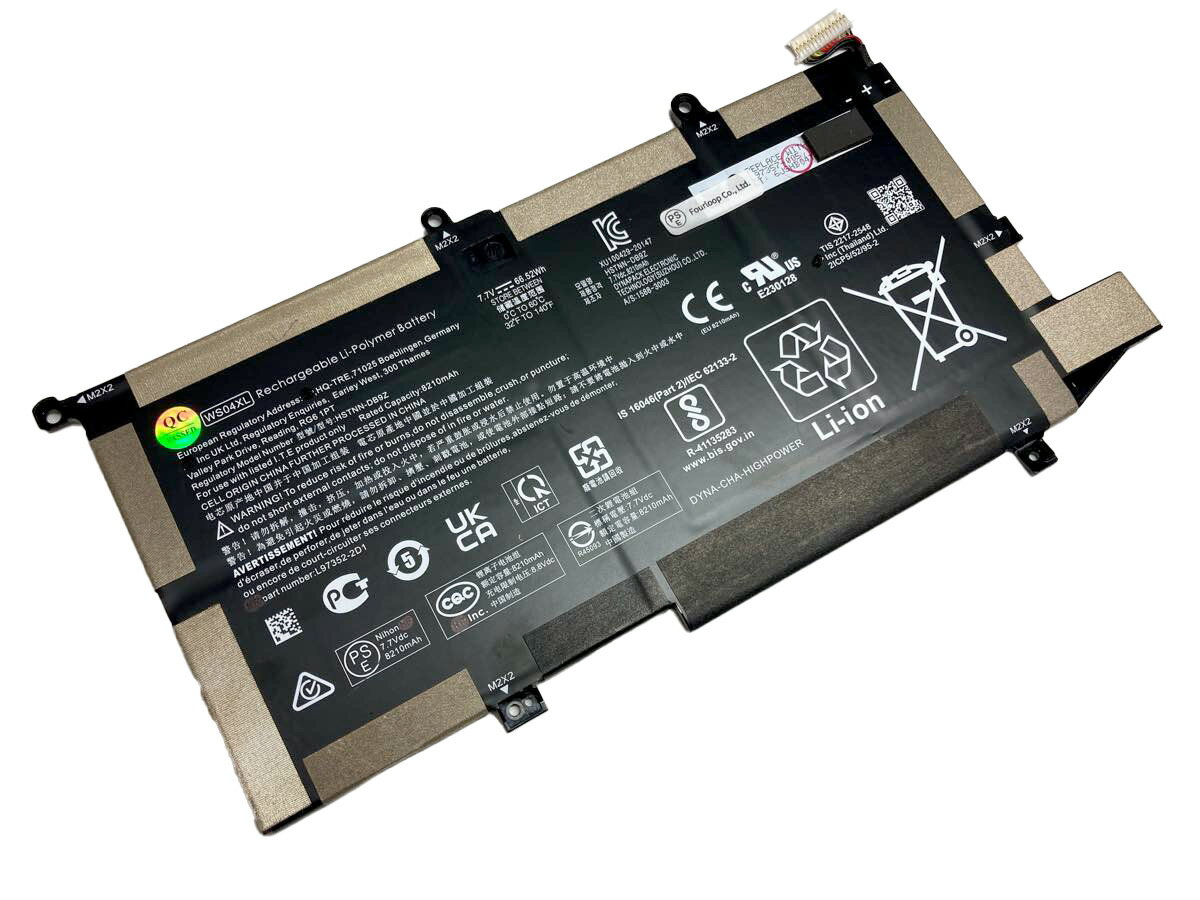 【純正】Spectre x360 convertible 14-ea0120nd 7.7V 66.52Wh hp ノート PC ノートパソコン 純正 バッテリー 電池