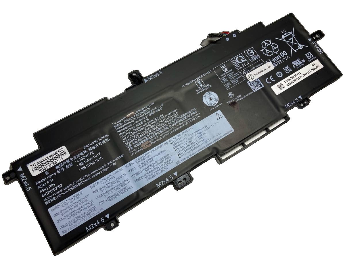 【純正】Thinkpad t14s g2 20wm009ypb 15.36V 5