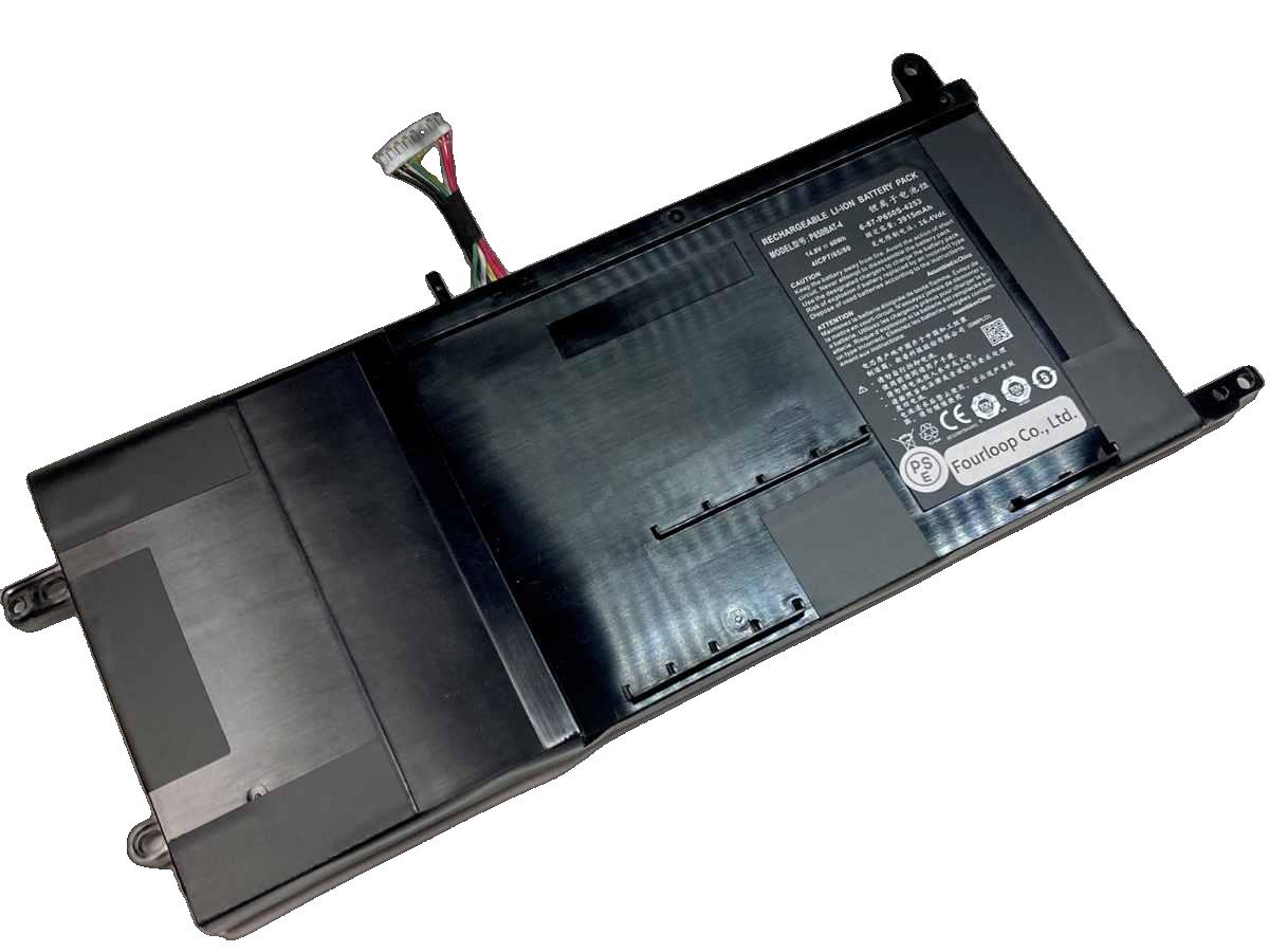 【純正】P651re3 14.8V 60Wh clevo ノート PC ノートパソコン 純正 バッテリー 電池