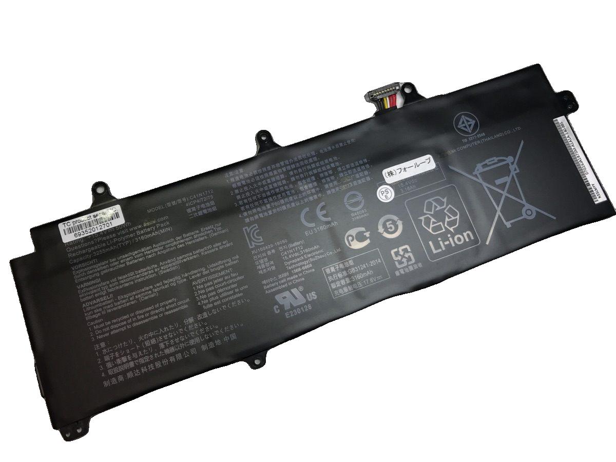 純正品｜安全・安心のノートPC用バッテリー ■ 商品仕様 商品名Rog zephyrus gx501gi-ei028t 15.4V 50Wh asus ノート PC パソコン 純正 バッテリー 電池 電圧15.4V 容量3160mAh (50Wh) タイプリチウムポリマー 対応機種Asus rog zephyrus gx501gi-ei028t 色黒 種別純正品 保証期間3ヶ月保証 届出事業者名株式会社フォーループ PSマークの種類丸型PSE ■ 純正バッテリーを選ぶ理由 長寿命 ― 高品質セルを使用しているため、サイクル寿命が長く、長期安定使用が可能 高い適合性 ― 互換性トラブルがほとんどなく、安心して使用できる 優れた安全性 ― 発火・膨張などのリスクが低く、安全に使い続けられる ■ 配送について 配送：佐川急便（全品送料無料） 発送：こちらの商品は海外から取り寄せるため、入荷までに2～3週間前後かかります。 ■ ご注文前にご確認ください 会社概要、お買い物ガイドは事前了解事項となりますので、ご注文前に必ずお読みください。 適合にご不安がある場合は、当店にてお調べいたしますので、ぜひお気軽にお問い合わせください。 お使いのバッテリーの型番が確認できる画像を添付いただけますと、確実なご案内が可能です。 お問い合わせはこちら