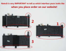 【純正】Gl704gm 15.4V 66Wh asus ノート PC ノートパソコン 純正 交換バッテリー