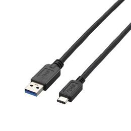 エレコム USB3.1ケーブル(A-TypeC) 1m ブラック USB3-AC10BK エレコム USB3.1ケーブル(A-TypeC) 1m ブラック USB3-AC10BK