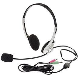 ナカバヤシ ヘッドセット シルバー MHM-S24SL ナカバヤシ ヘッドセット シルバー MHM-S24SL