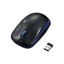 エレコム ワイヤレスマウス USB 3ボタン IR LED 省電力 ブルー M-IR07DRBU(2)