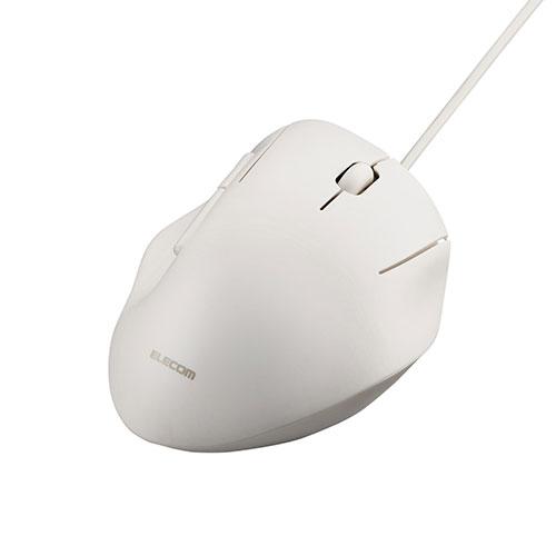 エレコム SHELLPHA USB有線マウス(5ボタン/Sサイズ) ホワイト M-SH21UBSKWH