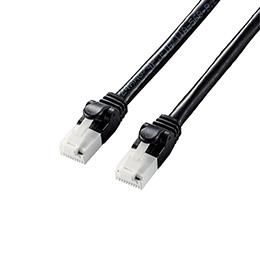 エレコム LANケーブル/CAT6A/爪折れ防止/10m/ブラック LD-GPAT/BK100 エレコム LANケーブル/CAT6A/爪折れ防止/10m/ブラック LD-GPAT/BK100