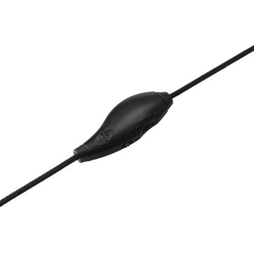 ELECOM エレコム PC機器 ヘッドセット 耳掛け 有線 両耳 USB 軽量 黒 HS-EH02UBK