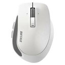 BUFFALO バッファロー BSMBB500SWH PremiumFitマウス Bluetooth3.0/BlueLED光学式/静音/5ボタン/横スクロール/Sサイズ ホワイト(2)