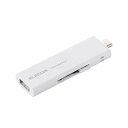エレコム USB Type-C(TM)/USB-Aコネクター対応外付けポータブルSSD ESD-EWB_Rシリーズ 1TB ホワイト ESD-EWB1000GW...