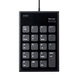 サンワサプライ 静音TypeCテンキー NT-23CBK サンワサプライ 静音TypeCテンキー NT-23CBK