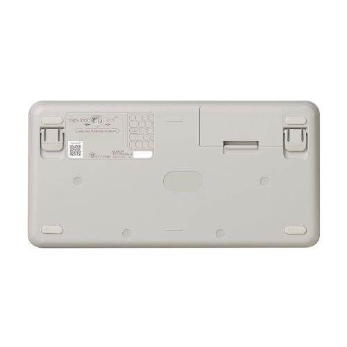 エレコム Bluetoothミニキーボード アイボリー TK-CM10BMKIV